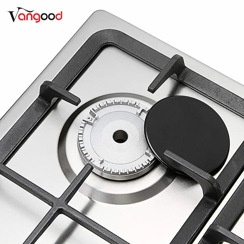 Wholesale Dealers of Pizza Oven Gas Burner -
 Stainless Steel Countertop Table Cooker Lpg Stove 5 Burner Gas Hob – Vangood