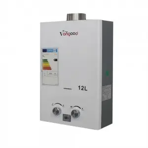 Economic 12L LPG Tankless Gas Water Heater Offering Efficient