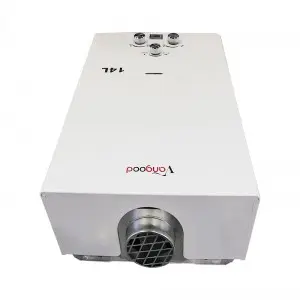 12v Lpg Exhausted Tankless Gas Water Heater Pipes Safety Device High Efficient
