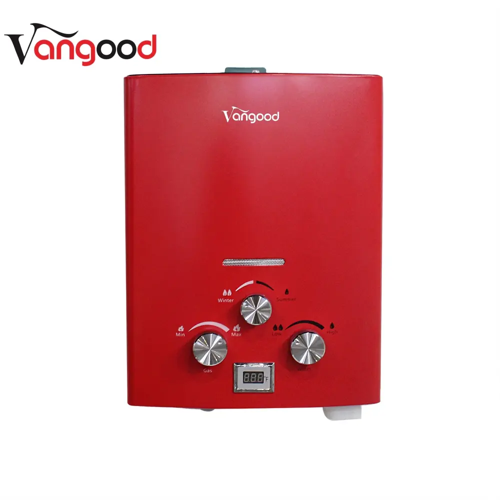 6L Instant Low Pressure Outdoor Water Heater LPG Custom
