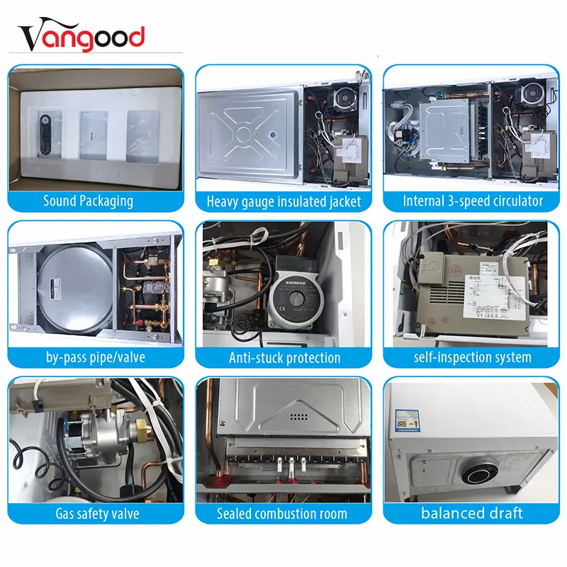 Factory Supply Instant Geyser 6 Litre -
 Wall Mounted Gas Fired Condensing Boiler For Hot Water House Heating – Vangood