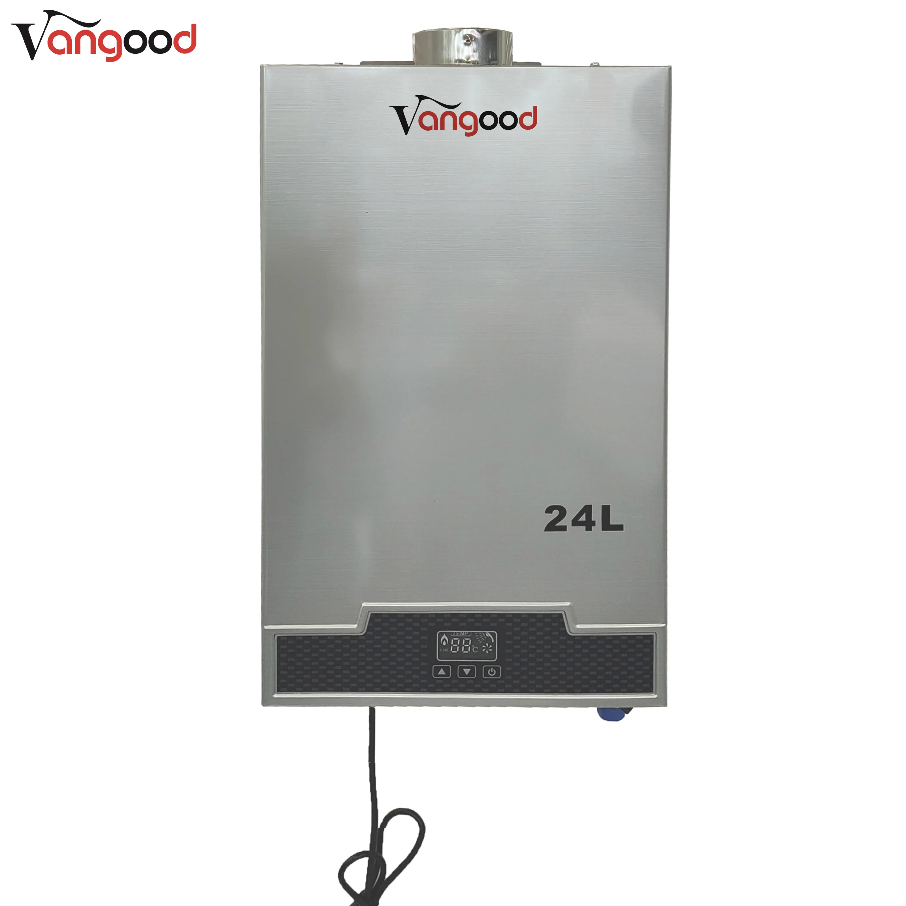Geyser Instant Shower Gas Water Heater LCD Display 24L
