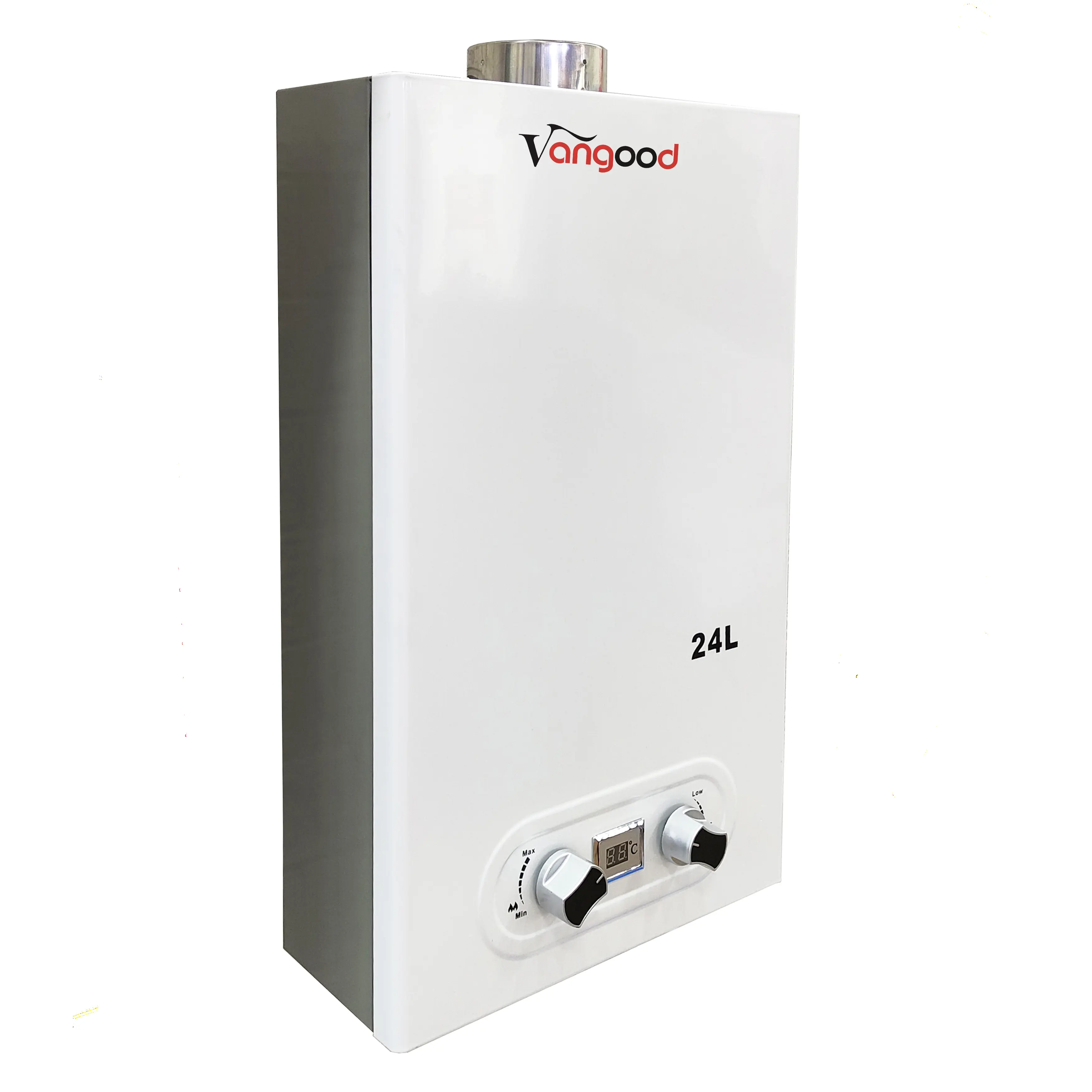 Leading Manufacturer for Gas Tankless Hot Water Heater -
 Gas Flow Activated Tankless Water Heater with Digital Display – Vangood