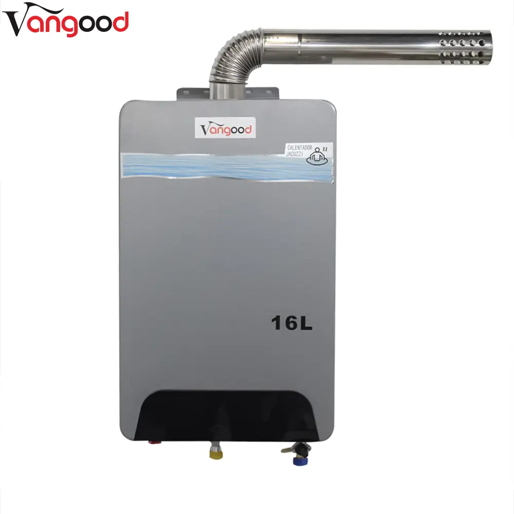 Tankless Indoor Gas Water Heater Instantaneous Hot On Demand Powered