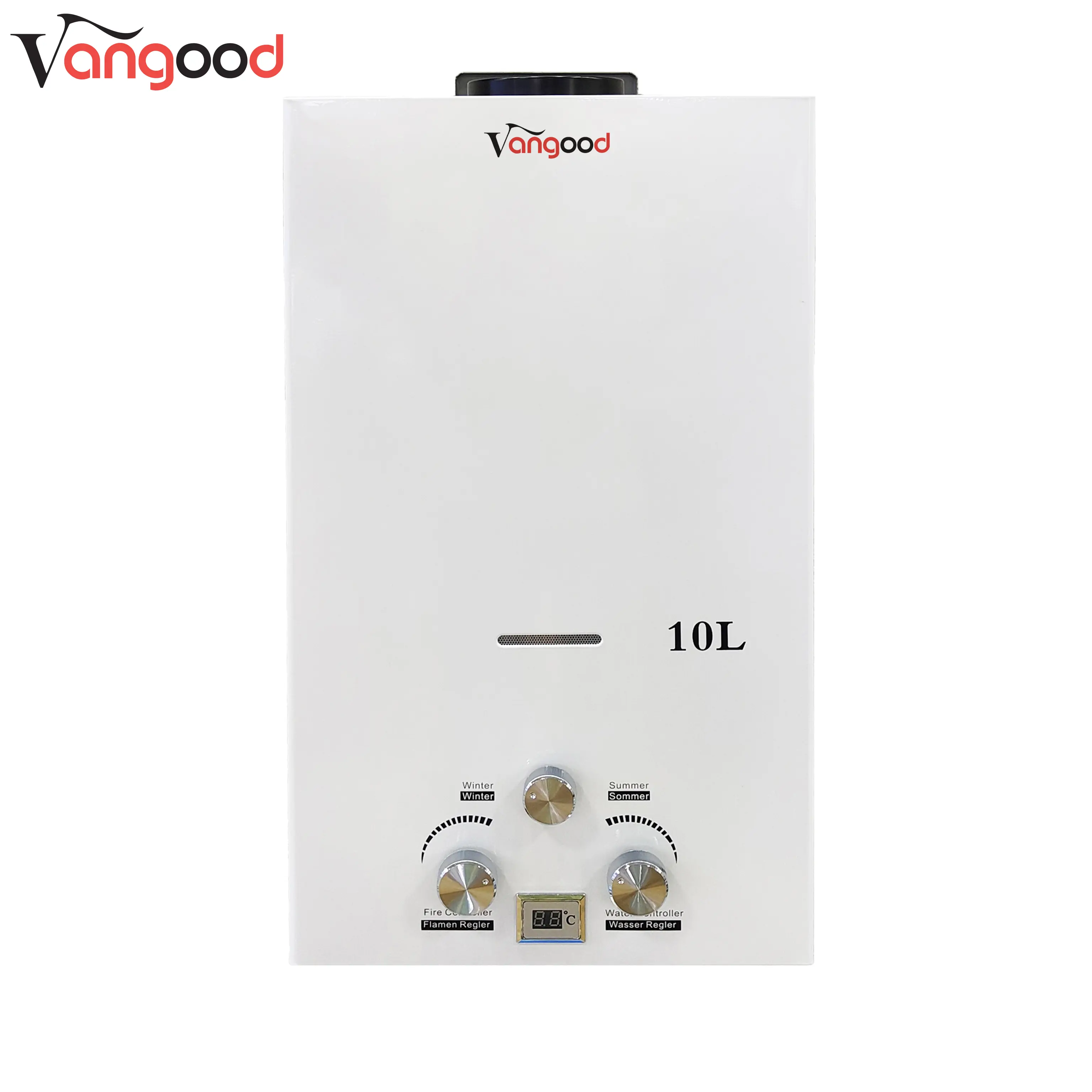 Wall Mounted Gas Shower Water Heater Energy Saving Overheating Protection